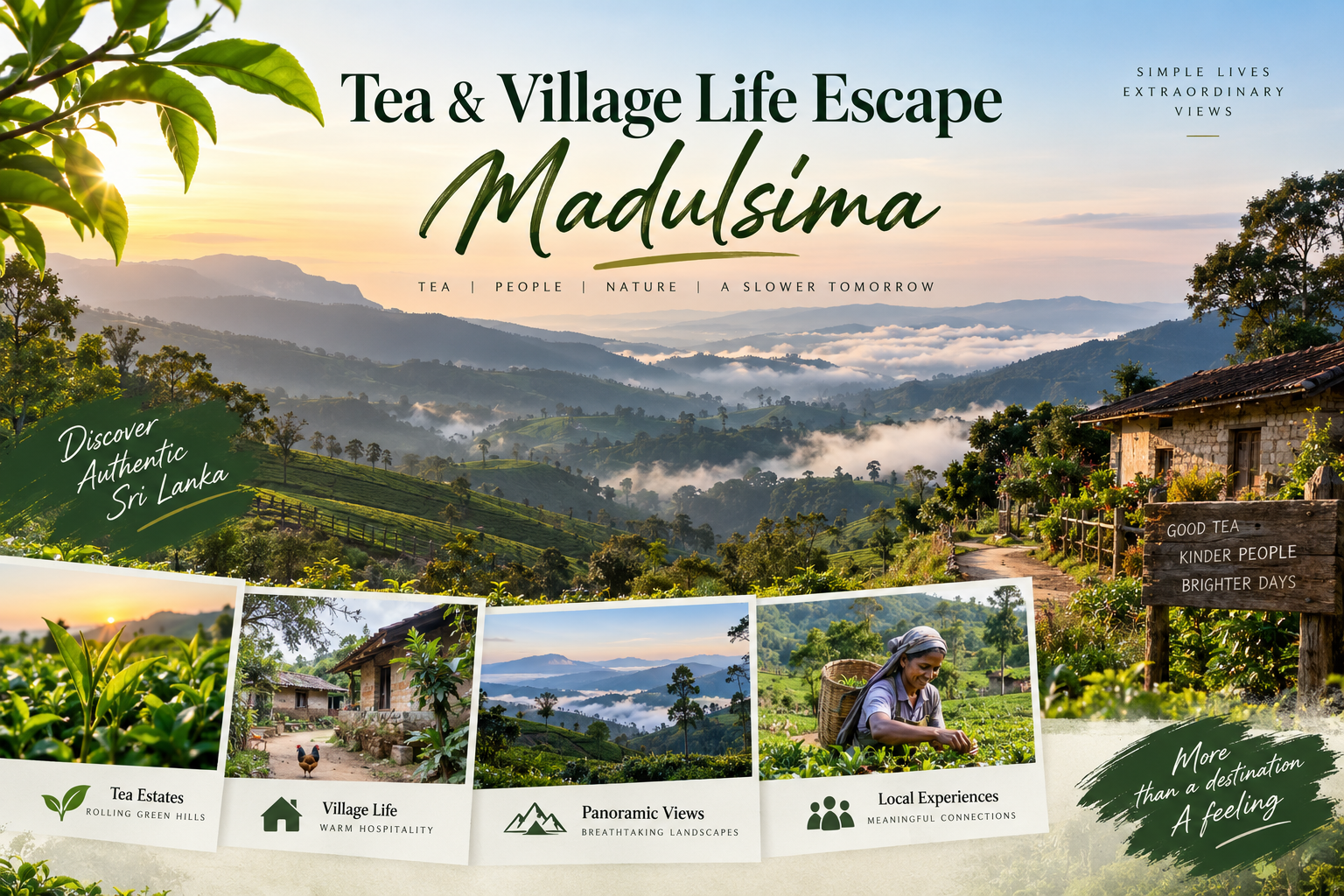 Tea and village life escape in Madulsima